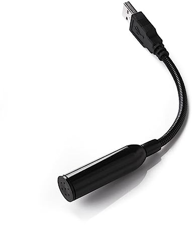 Angoily Portable Mini USB Microphone for Computer Laptop Desktop for Gaming and Recording