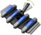 POOLAZA Poolsauger, gewichteter Poolsauger mit 3cm, 4cm drehbarem Schlauchanschluss, Boden- und Seitenbürsten, Poolsauger für unterirdische Pools, oberirdische Pools und Vinylpools
