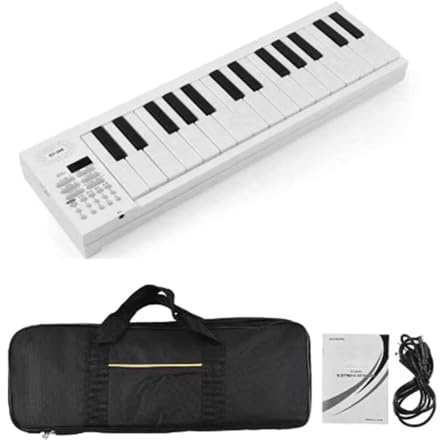 61 tangenter elektrisk piano digital musik elektroniskt tangentbord bärbart vikbart pianotangentbord musikinstrument för barn