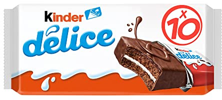 Kinder Delice Cake Bar, 10 Pack