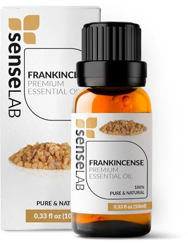 Ätherisches Weihrauchöl - 100% Reines, Natürliches Weihrauchöl Für Den Therapeutischen Einsatz - für Diffusor und Luftbefeuchter - Meditationsöl - Hautpflegeöl (10 ml)