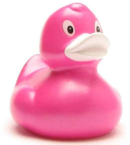 Duckshop Elena - Paperella da bagno, colore: Rosa metallizzato