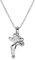 butterfly Verstellbare Sterling Silber Kugelkette Mit Vergoldetem Blumenfeen-Anhänger