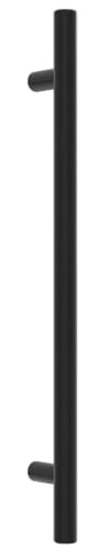 vidaXL Tiradores para Armarios 10 uds, Tiradores de Barra en T, Tiradores de Puerta Cajón, Accesorios para Muebles, Acero Inoxidable Negro 192 mm