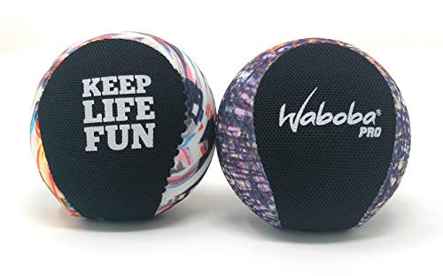 Waboba Pro Bouncing Balls Pool Toys Set | 2 Pack Bundle | Lake & Pool Balls | Summer Gift for Kids | Outdoor Water Bounce Skipping Balls