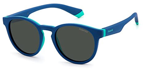 Polaroid KIDS PLD 8048/S, Occhiali da Sole Gioventù Unisex, Multicolore, Único