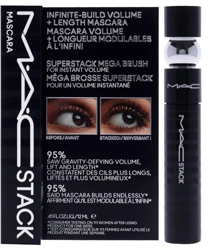 Mac, Macstack Mascara Macro, 12Ml/.41Floz