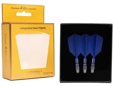 CUESOUL ROST T19 Integrated Dart Shaft and Flight Slim Shape,Set of 3