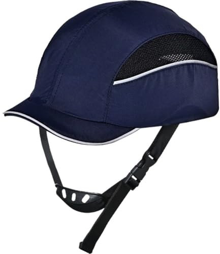 Fituenly Berretto Antiurto Stile Baseball Cappello Protettivo di Sicurezza Berretto Baseball Sportivo Attrezzatura Leggera di Protezione della Testa per Lavoratore
