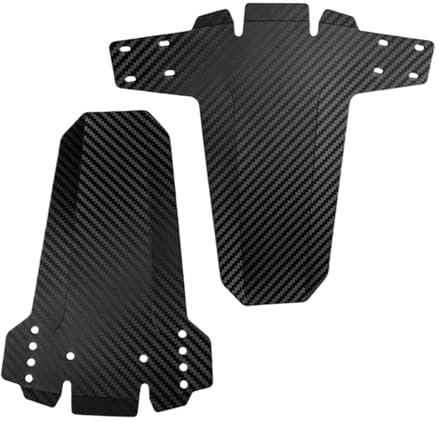 Qkbuza Garde-Boue Vélo, Garde-Boue Arrière pour VTT, Protection Pliante pour Cyclisme Adultes Randonnée Fitness Parc Itinérance