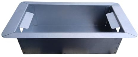 Cassetto Cenere 30×16 cm COMPATIBILE PALAZZETTI Cod. 165120010 in acciaio zincato 157x296x79 mm Per Stufe e Termocamini Ecomonoblocco, Monoblocco, Termopalex e Royal