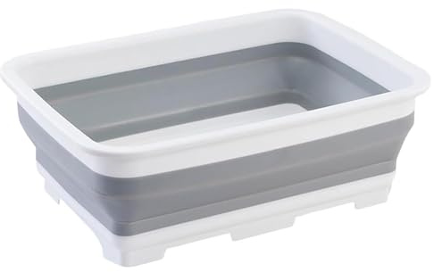 Vasca Per Risciacquo Piedi Da Piscina Secchio Pieghevole Pulizia Piedi