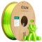 eSUN Seide PLA Filament 1.75mm, Seidig Glänzendes 3D Drucker Filament PLA, Maßgenauigkeit +/- 0.05mm, 1kg Spule (2.2 LBS) 3D Druck Filament für 3D Drucker, Seide Hell grün