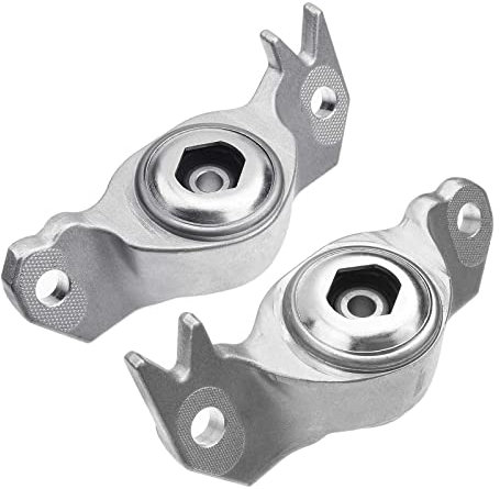 Frankberg 2x Federbeinstützlager Hinterachse Links Rechts, Kompatibel mit Malibu 2012-2015, Insignia A 2008-2017, Schwarz, Metall