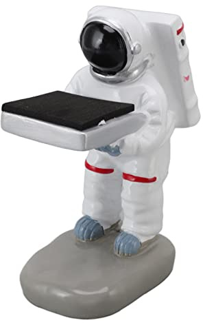 TOPINCN Espositore per Orologi da Uomo, Espositore per Orologi in Resina Modello Carino con Supporto per Orologi Multifunzionale Moderno per Bracciale con Collana di Gioielli (Astronauta L)
