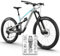 unleazhed Bike Protection BP01 S Frame downhill24 MATT|Rahmenschutzfolie für Mountainbikes | Made in Germany | 10 -teiliges Rahmenschutz-Set | extrem reißfest
