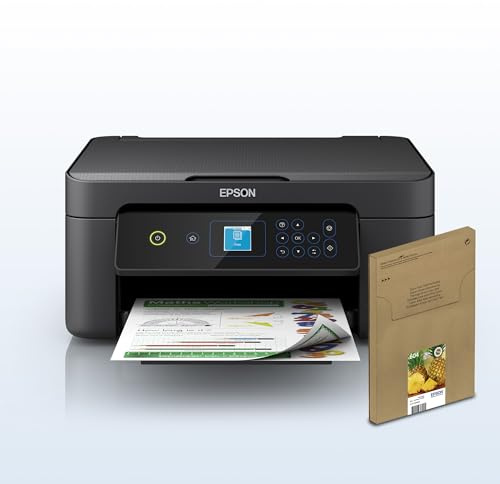 Epson Expression Home XP-3205 All-in-One Wireless Inkjet Printer with Additional Ink Multipack