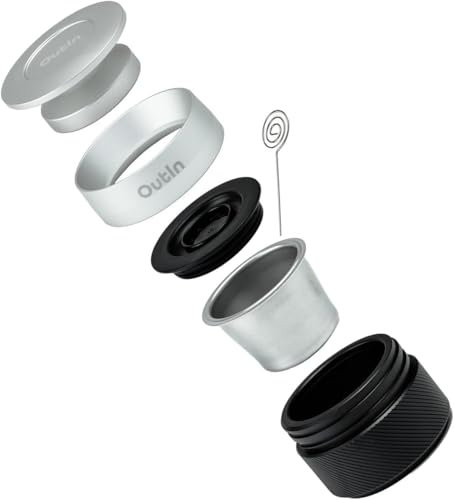 OutIn Kit de accesorios Nano Espresso, Basket Plus, doble disparo