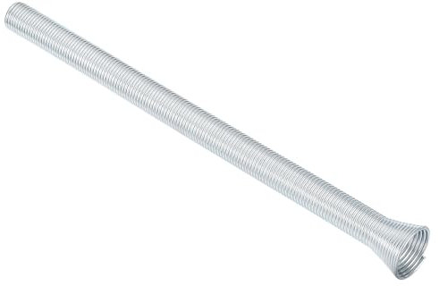 sourcing map Curvatubi a molla per tubo OD 5/8 '', Molla di piegatura per tubi in rame, Piegatrice a spirale per rame, Alluminio e tubi in acciaio a parete sottile, Argento