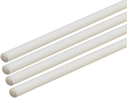 Aste Ø 4 mm in fibra di vetro per tende a pacchetto 10 pezzi bastoncini ferretto raggi di rinforzo in tessuto tenda a pacchetto accessori parti di riparazione per tende a rullo (150 cm)