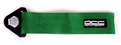 OCC MOTOR SPORT GREEN TOW STRAP