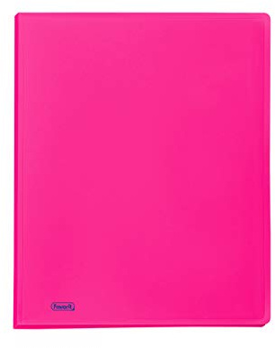 Favorit 400102294 Sichtbuch Neon, mit 60 Umschlägen, Innenformat: 22 x 30 cm, Neonpink