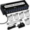 JOYO Gitarrenpedal-Netzteil, Pedalboard-Netzteil mit DC 18V Pedal-Netzadapter & 9V 100mA 500mA isolierter DC 10 Ausgänge für 9V 12V 18V Effektpedale (JP-02)