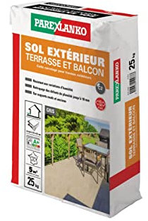 Colle carrelage PAREXLANKO extérieur terrasse et balcon - 25 kg - 03328