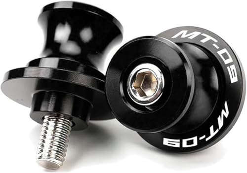 MOWOK M6 motorcykel höjare hållare tillbehör för mt09 tracer 9 gt 2014-2021 FZ09 MT-09 SP 2022 2023 2024 2025 tracer96 mm Bakre svängarm till fotfäste (svart)
