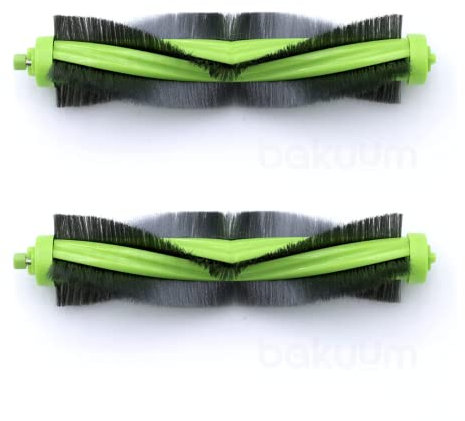 BAKUUM Lot de 2 rouleaux principaux, brosse centrale pour iRobot Roomba Combo R1138 / R111840 Pack pièces de rechange et accessoires pour robot aspirateur. Brosse pour Roomba