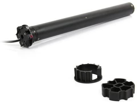 Motor con cable (4 cables) Avosdim reemplazo Sômfy persiana rodante de 20 a 60 kg (10 a 30 nm), para eje octo 60 mm, ZF54, ZF64, Diámetro 45 mm (ZF 64, Cableado 20 Nm (40 kg))