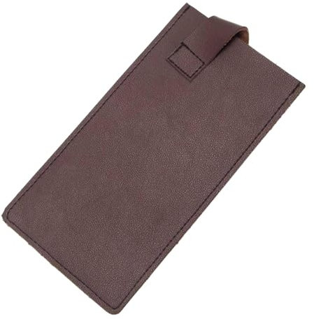 Anulely Fourreau en cuir pour hache de boucher, protection des bords pour couteaux, imperméable, durable, couteau de camping en plein air