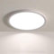 JDONG 36W LED Deckenleuchte Flach Ultra Dünn Deckenlampe Rund, 4000K Ø40cm, Weiß Deckenleuchte Flach