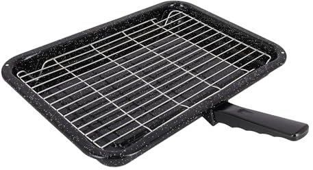 sparefixd for HISENSE Oven Cooker Grill Pan Rack & Detachable Handle 38cm x 27.5cm