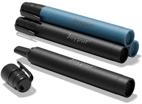 Joypur Filtro dell'acqua portatile per esterni – 99,9999% di batteri e virus – leggero e compatto per campeggio, escursionismo, sopravvivenza – Filtro ad alte prestazioni per acqua potabile pulita