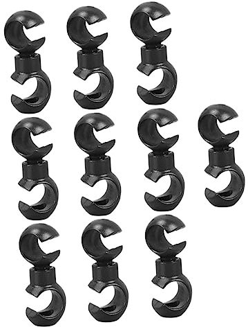 NUOBESTY 1 Jeu Clips S Hook Rotatifs Pour Câbles De Vélo Support De Fixation Pour Câbles De Frein Et Accessoire Pratique Pour Vélos De Route Vtt Et Urbains 20 Pièces
