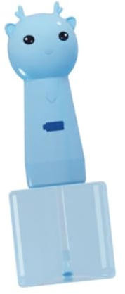 Baoblaze Electric Shampoo Dispenser for Dog and Cat Bathing Waterproof Dog Grooming Shampoo Frother for Toilet Cleaning, Blue