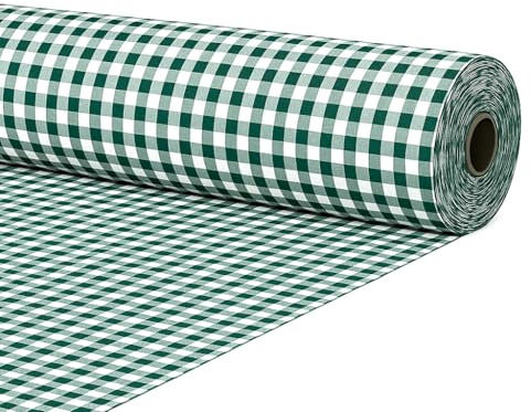Tissu vichy coton couture patchwork 1 m x largeur 280 cm, vert