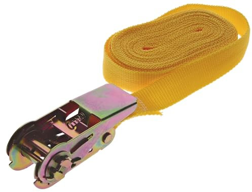 3 x Wandergurt gelb mit Ratsche 4,5m für das Verzurren und Wandern mit Bienenkisten Preis pro Stück 8,30 Euro