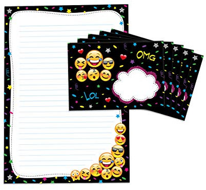 JuNa-Expe​​rten Briefblock Kinder A4 mit Design – Schöne Briefbögen & Briefpapier für Kinder, personalisiertes Briefpapier für Mädchen und Jungen, 25 Blätter + 15 Umschläge