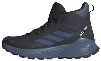 adidas Men's Terrex Trailmaker 2 Mid Gore-TEX Hiking Shoes, Aurora Ink/Wonder Steel/Core Black, 5.5 UK