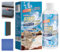 Stone Crystal Plating Agent - Granite & Marble Cleaner for Kitchen Worktops, Crystal Plating Agent for Stone Platforms, Oil Stain Cleaner & Polishing Spray for Marble & Granite Surfaces