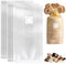 ELLECILA 30Pcs Mushroom Grow Bag, Mushroom Spawn Grow Bag, Breathable Mushroom Substrate Bags with 0.2 Micron Filter Patch for Mushrooms Grain (13 x 50 cm)