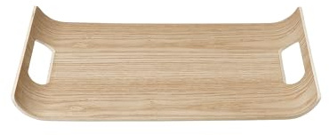 blomus Tablett WILO | Hartholz | Farbe Natur | Größe S | L36xB25xH3cm | Zeitloses Design | Serviertablett für Küche, Deko & Getränke