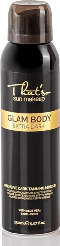 That'So That'so Glam Body Mousse Extra Dark 150 ml - Intensive Self Tanning for the Body - Natural Bronzing Lasting Tan - 150 ml