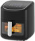 Melchioni Family GAIA, Heißluftfritteuse, 8 l / 2,5 kg, Touchscreen-Display, Schublade mit Sichtfenster, 1/60-Minuten-Timer, 13 voreingestellte Programme, 50–200 °C, Antihaft-Behälter, 1800 W