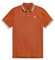 G-Star Men's Dunda Slim Stripe Polo , Orange (rooibos tea D17127-5864-G052), M