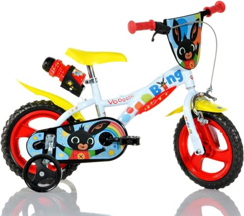 Bici per Bambino Bicicletta Dino Bikes New Bing Taglia 12 - 14 (Cerchio 12 Pollici)