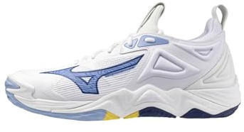 Mizuno Zapatillas de Voleibol Unisex, Blanco, 44 EU