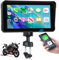 6 Inch Motorcycle Carplay Screen, Wireless CarPlay & Android Auto with Design Mount Waterproof Touchscreen Supports GPS Navigation/Bluetooth Transmission